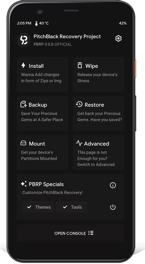 pitchblack recovery project